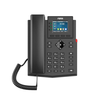 Fanvil X303P 4-SIP PoE IP Phone With Adapter